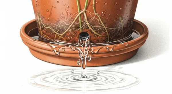 Technique d'arrosage correcte pour un cactus afin d'éviter le pourrissement.