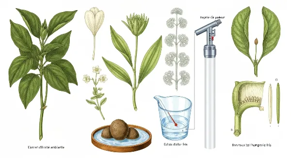 Vaporisation de plantes d'intérieur et plateau de billes d'argile pour l'humidité